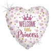 Folieballong Welcome Little Princess