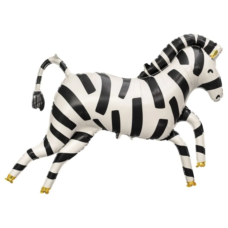 Folieballong Zebra Shape