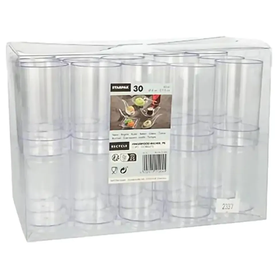 Former Fingerfood Sylinder Transparent