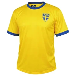 Fotballtrøye T-skjorte Sverige Supportertrøye