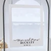 Fotoramme Mr and Mrs med Bokstaver Svart/Hvit