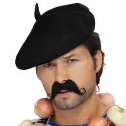 Fransk Basker Svart