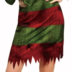 Freddy Krueger Dame Kostyme
