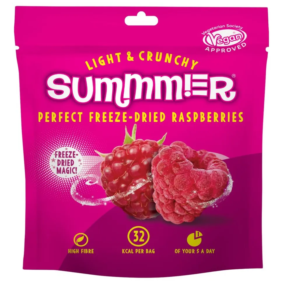 Frysetørket Frukt Bringebær