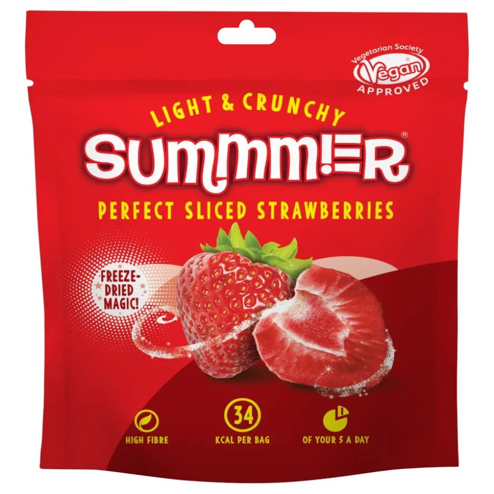 Frysetørket Frukt Jordbær