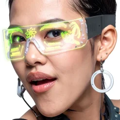 Futuristiske LED-briller