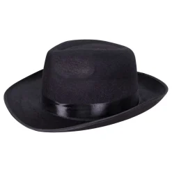 Gangsterhatt Al Capone Svart