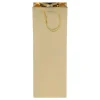Gavepose Flaske Gull Metallic