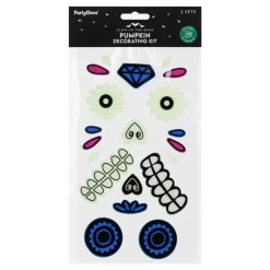 Gel Stickers til Gresskar Day of the Dead