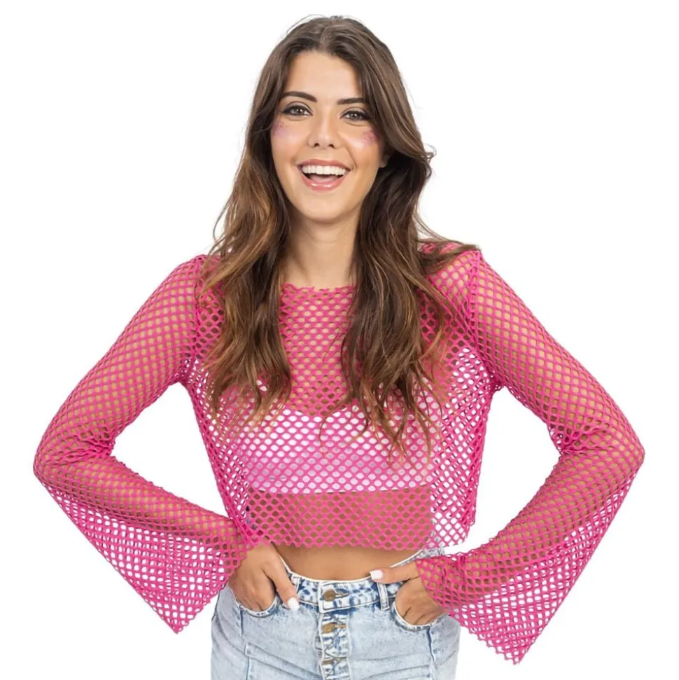 Genser Fiskegarn Rosa