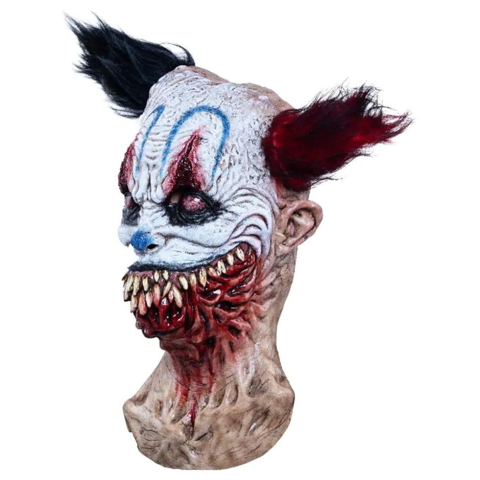 Ghoulish Lateksmaske Ghoulish Skremmende Klovn