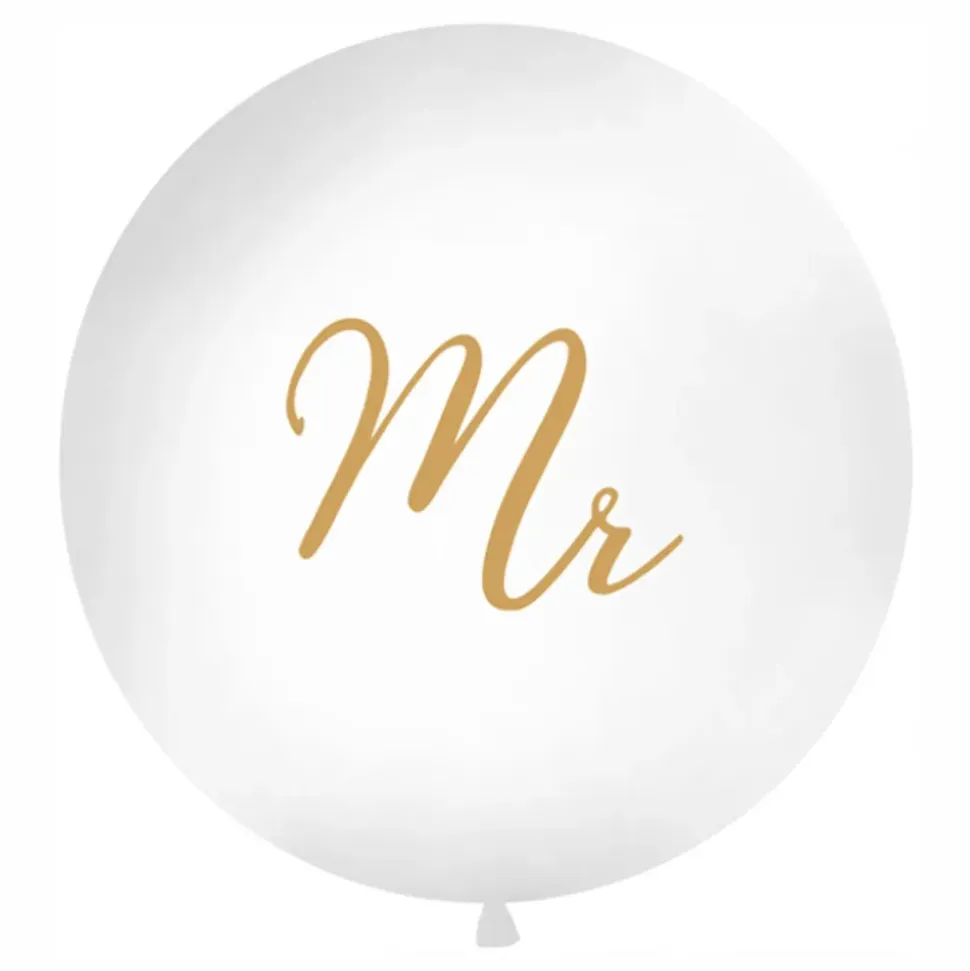 Gigantisk Ballong Mr Hvit