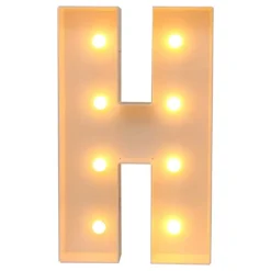 Gigantiske Bokstaver med LED-lys
