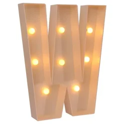 Gigantiske Bokstaver med LED-lys