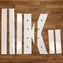 Gigantiske Tall med LED-lys