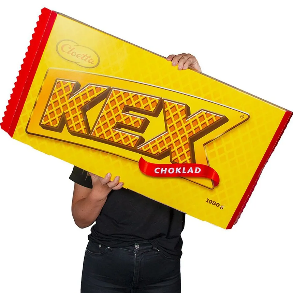 Gigantisk Sjokolade Kexchoklad