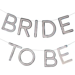 Girlander Bride to Be Sølv