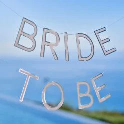 Girlander Bride to Be Sølv