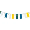 Girlander Flagg og Champagneglass DIY