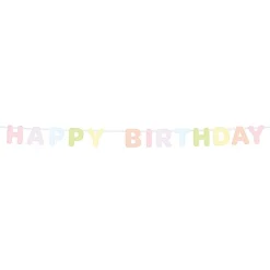 Girlander Happy Birthday Dreamy Pastel