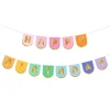 Girlander Happy Birthday Flerfarget