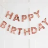 Girlander Happy Birthday Fringe Roségull