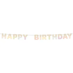 Girlander Happy Birthday i Tre Dreamy Pastel