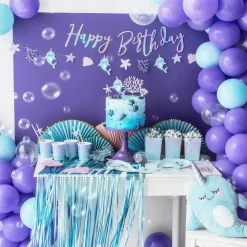 Girlander Happy Birthday Regnbueglitrende