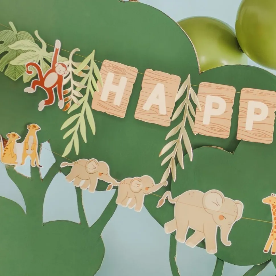 Girlander Happy Birthday Safari Party