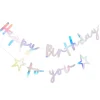 Girlander Happy Birthday To You Fargeskimrende