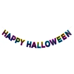 Girlander Happy Halloween Flerfarget