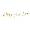 Girlander Happy New Year Gull Metallic