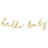 Girlander Hello Baby Gull Metallic