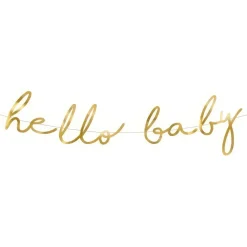 Girlander Hello Baby Gull Metallic
