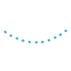 Girlander Honeycombs Lyseblå