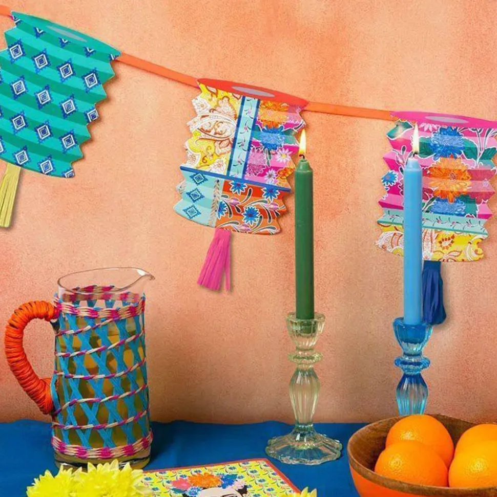 Girlander Lykt Tassel Boho