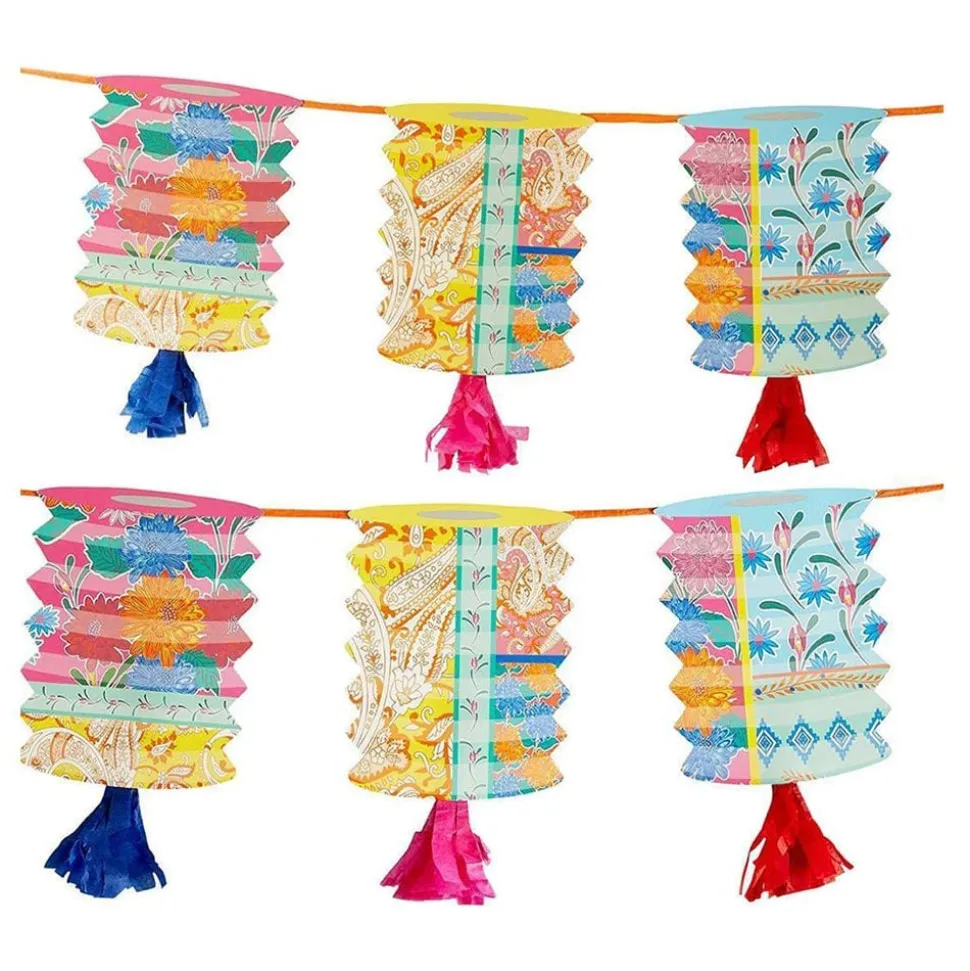 Girlander Lykt Tassel Boho