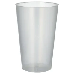 Gjenbrukbare Plastglass