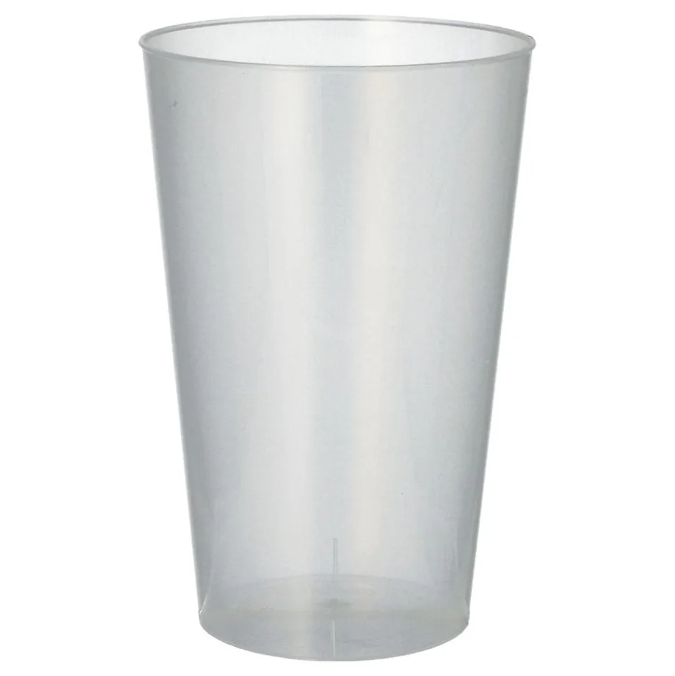 Gjenbrukbare Plastglass
