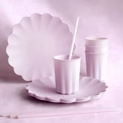 Gjenbrukbare Sugerør Violet
