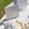 Gjestebok Just Married Hvit/Gull