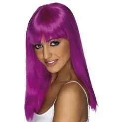 Glamourama Neonlilla Parykk