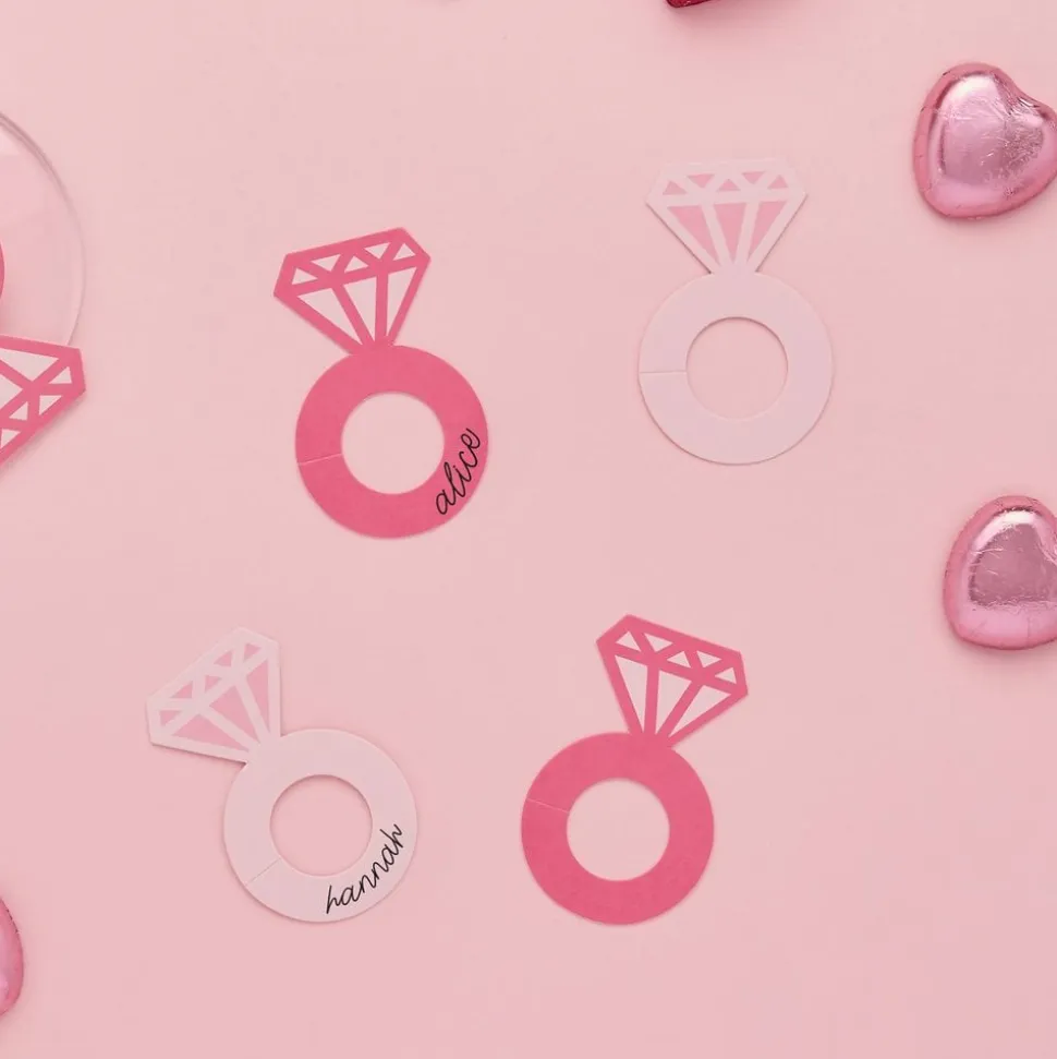 Glassmarkører Ringer Rosa