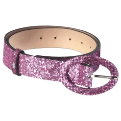 Glitterbelte Neonrosa