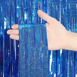 Glitterdraperi Holografisk
