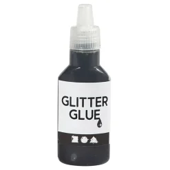 Glitterlim på Flaske