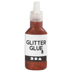 Glitterlim på Flaske