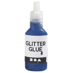 Glitterlim på Flaske