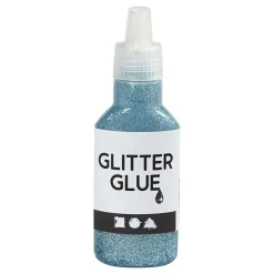 Glitterlim på Flaske