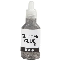 Glitterlim på Flaske